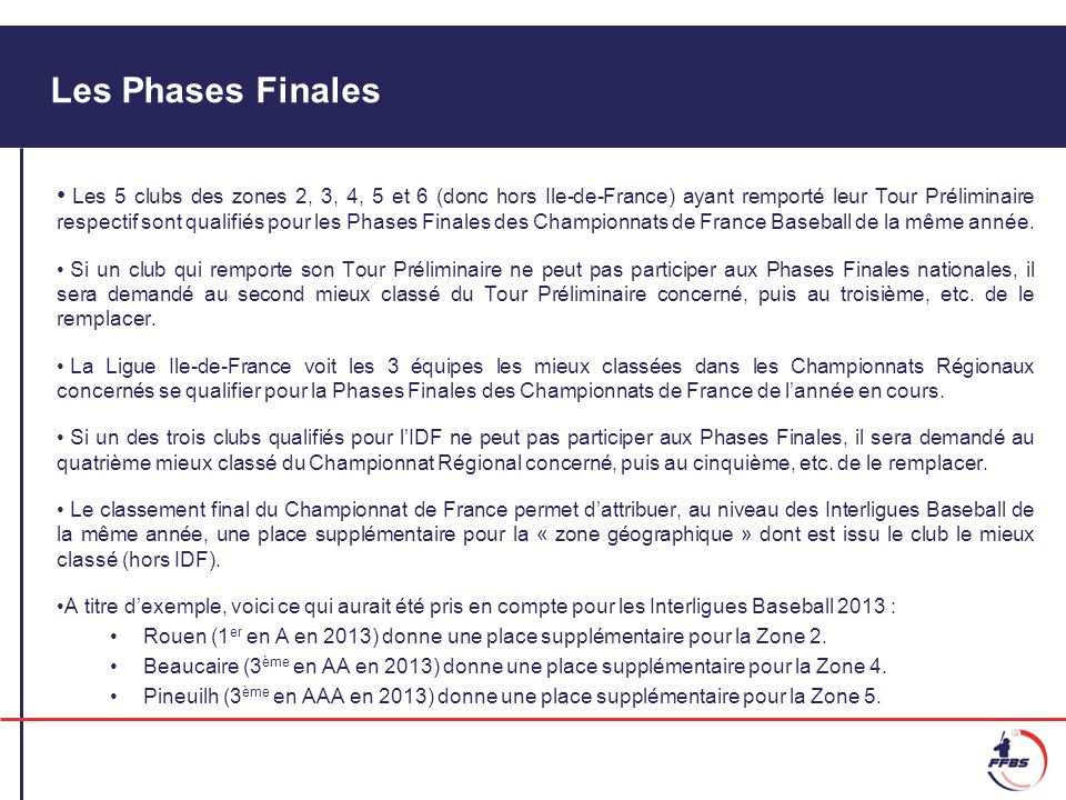 30/03/2017 Les Phases Finales.