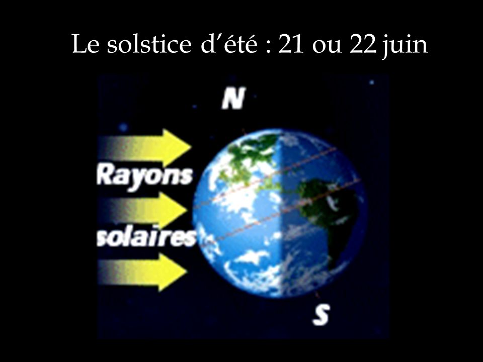 Le solstice d’été : 21 ou 22 juin