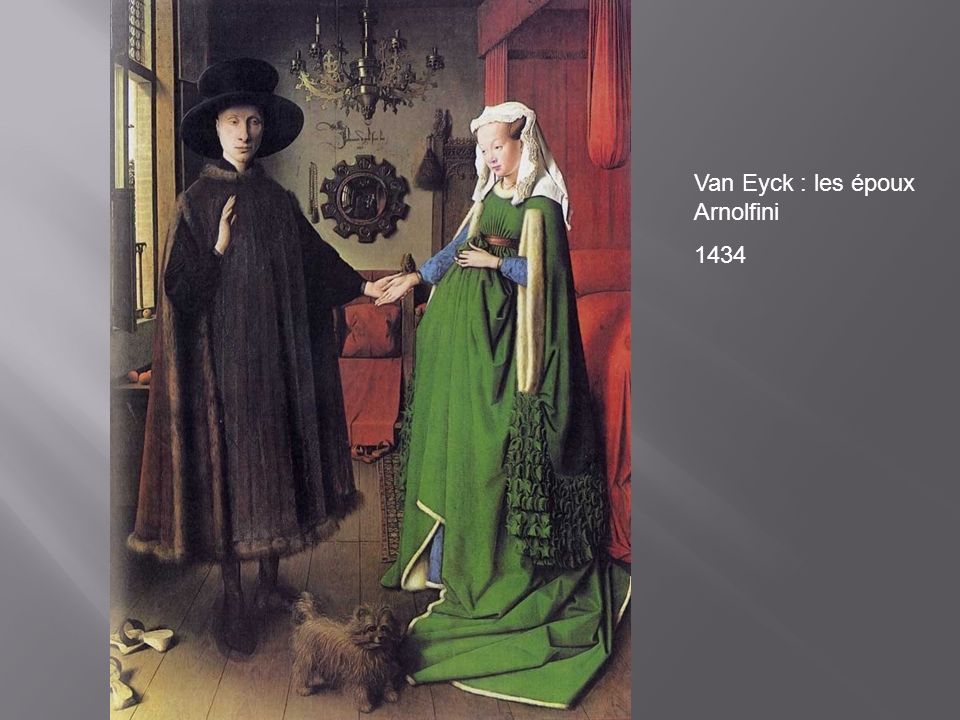 Van Eyck : les époux Arnolfini