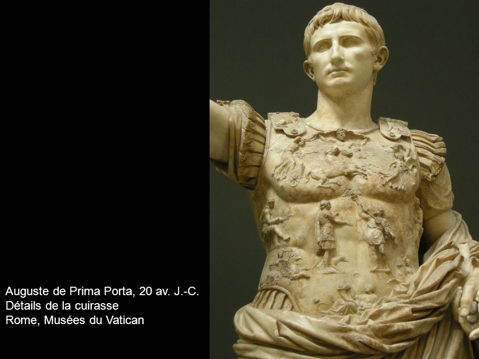 Auguste de Prima Porta, 20 av. J.-C.