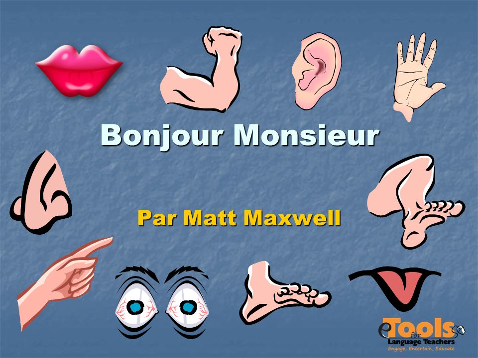 Bonjour Monsieur Par Matt Maxwell
