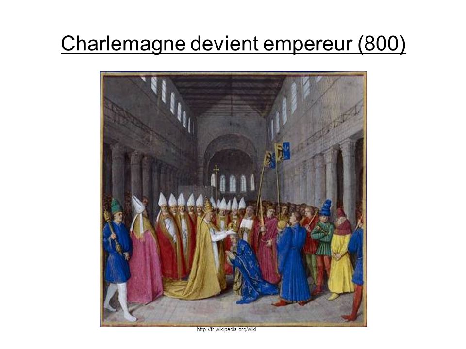 Charlemagne devient empereur (800)