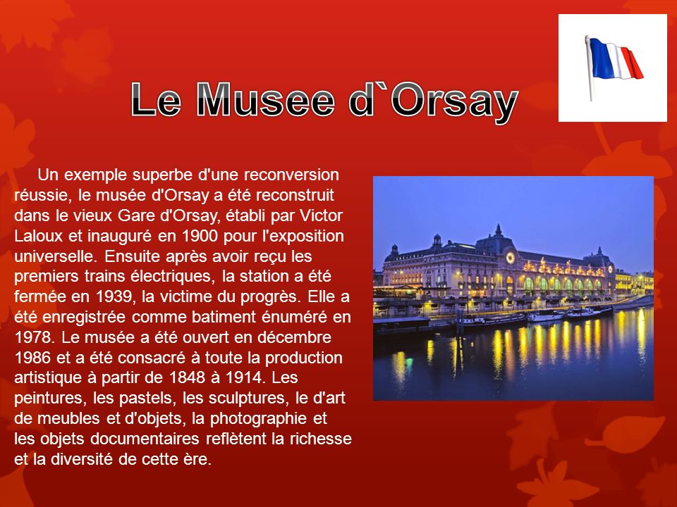 Le Musee d`Orsay