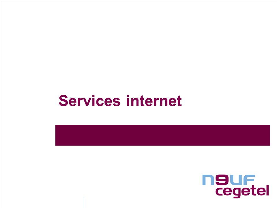 Services internet