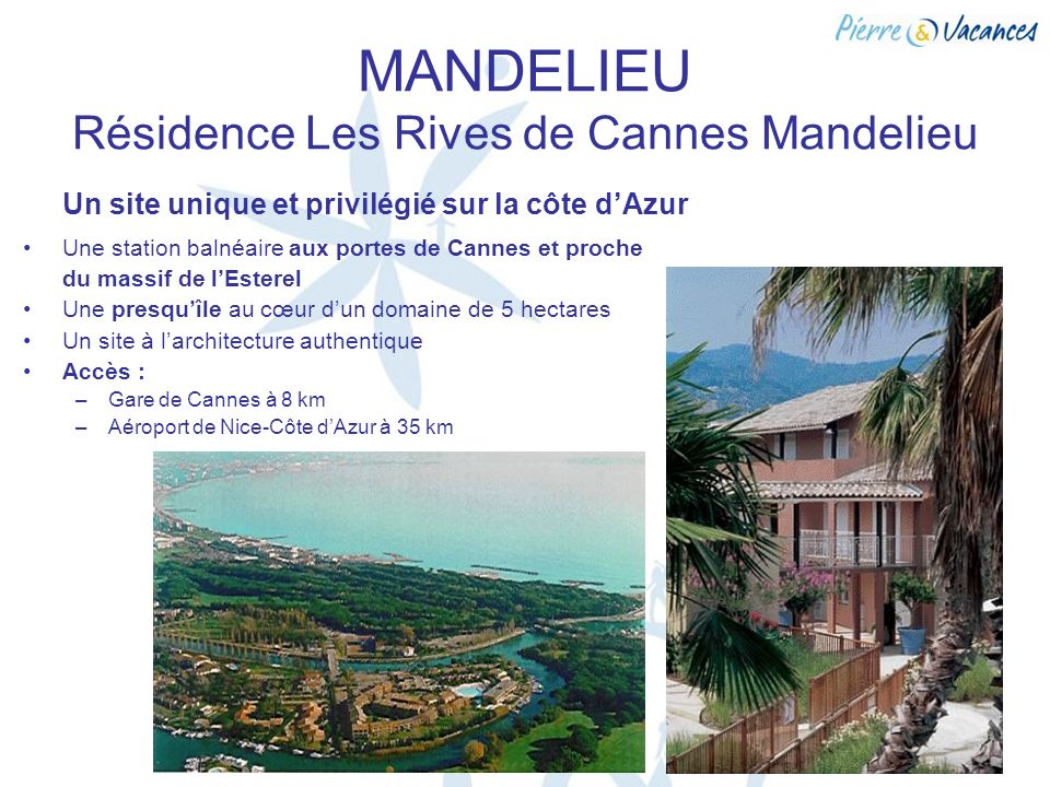 MANDELIEU Résidence Les Rives de Cannes Mandelieu