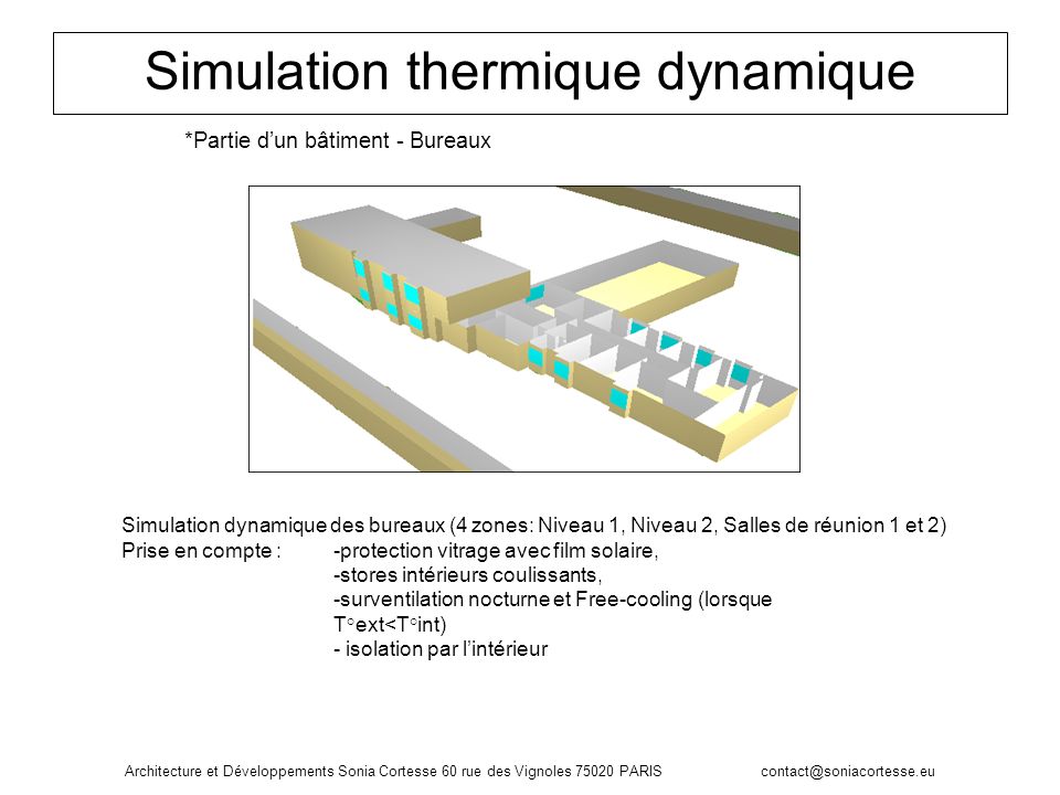 Simulation thermique dynamique