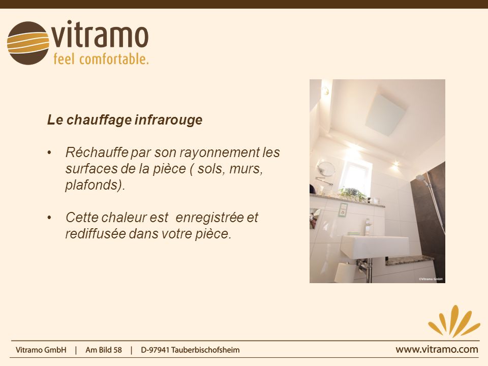 Le chauffage infrarouge