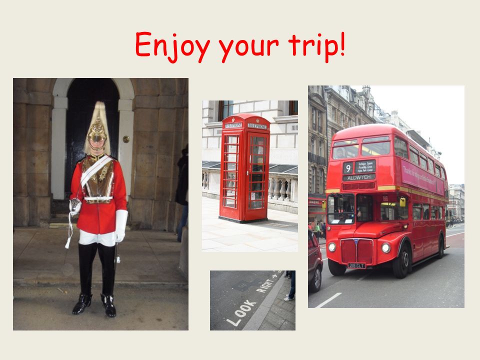 Enjoy your trip!