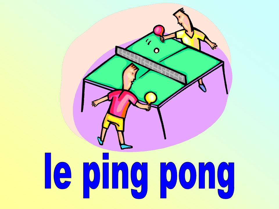 le ping pong