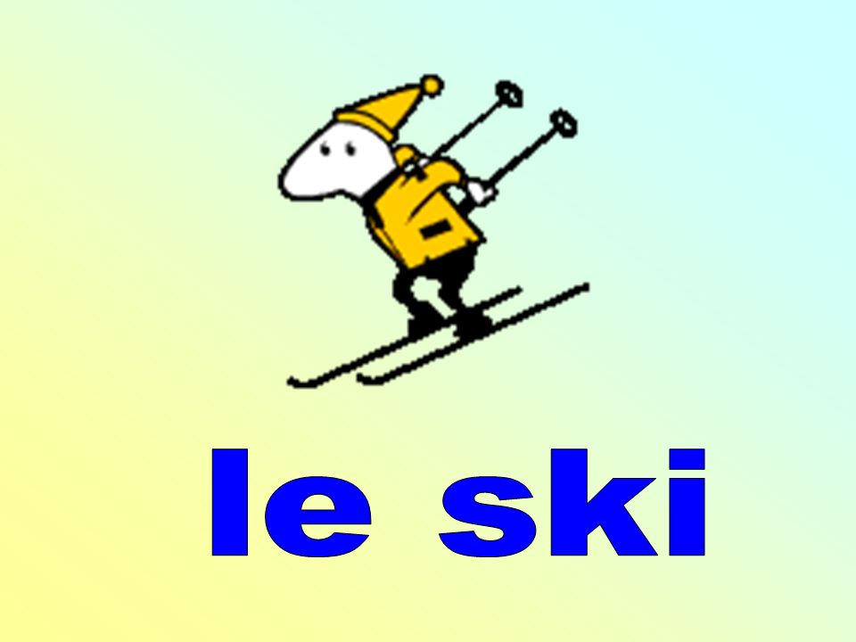 le ski