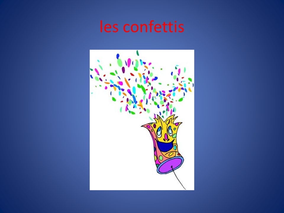 les confettis