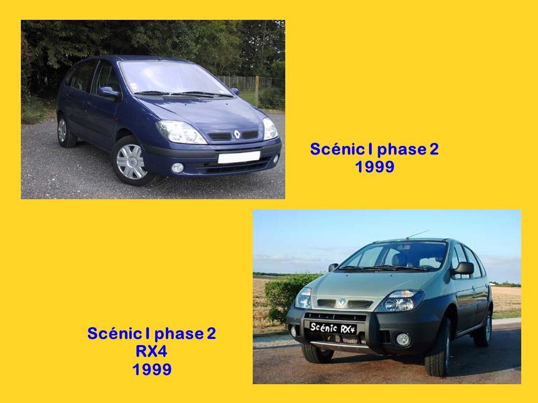 Scénic I phase Scénic I phase 2 RX4 1999