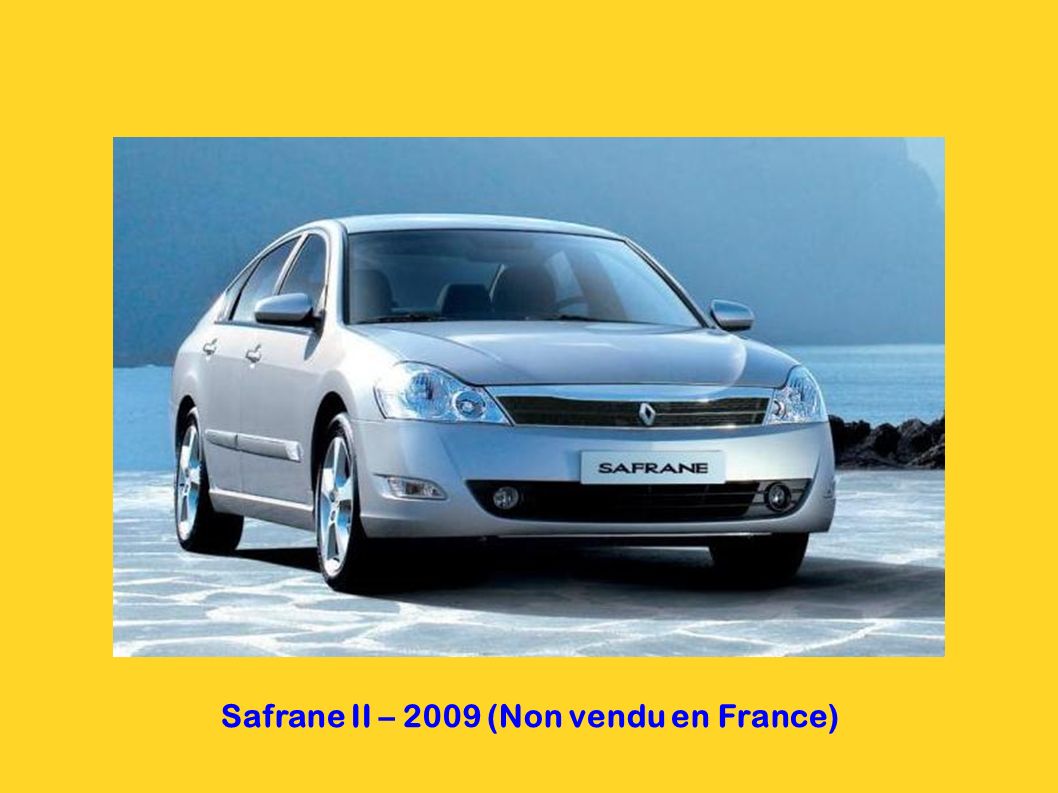 Safrane II – 2009 (Non vendu en France)