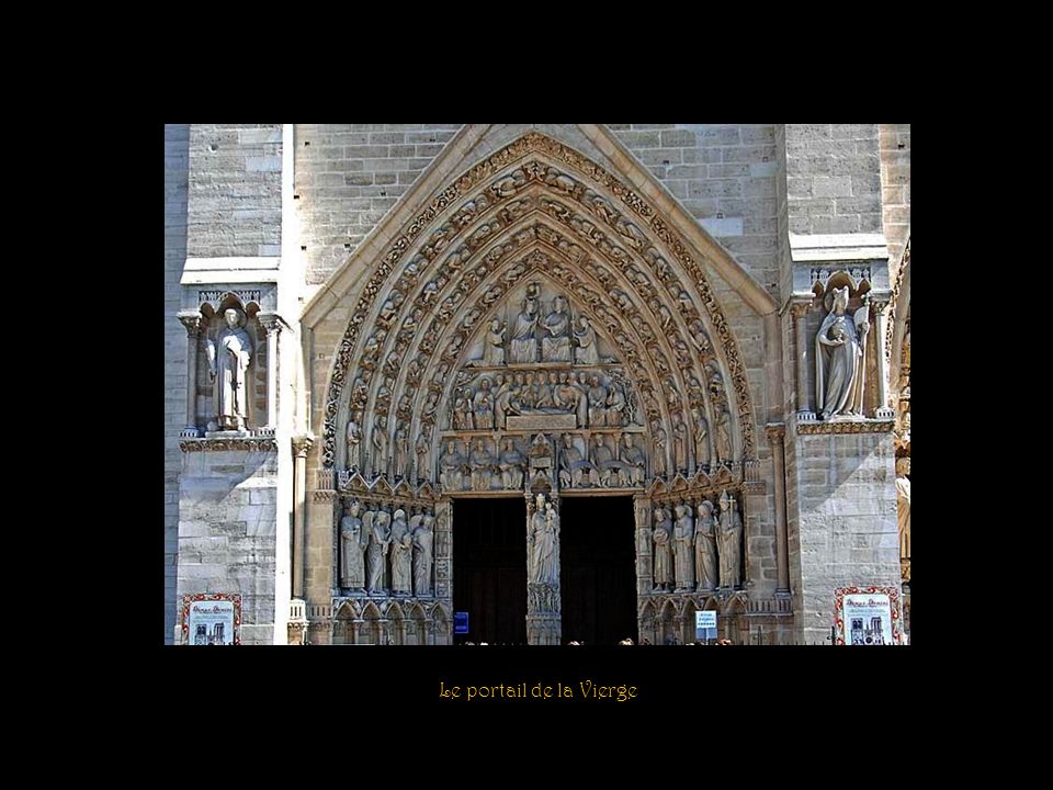 Le portail de la Vierge