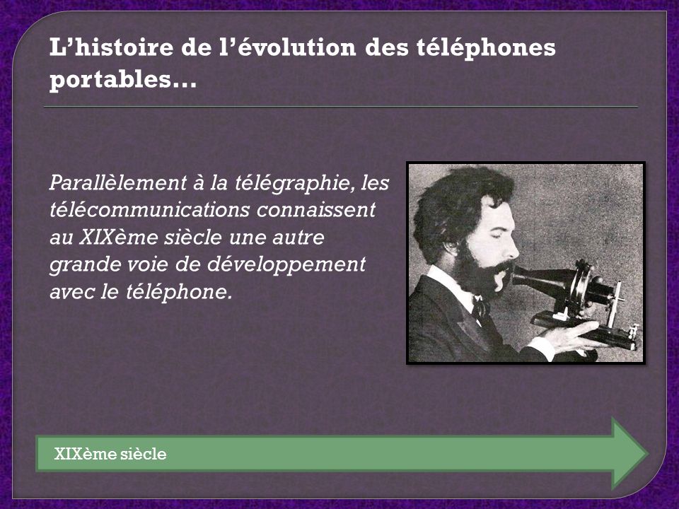 L’histoire de l’évolution des téléphones portables…