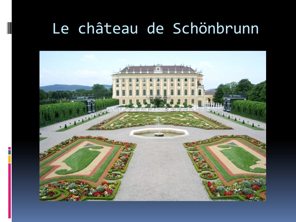 Le château de Schönbrunn
