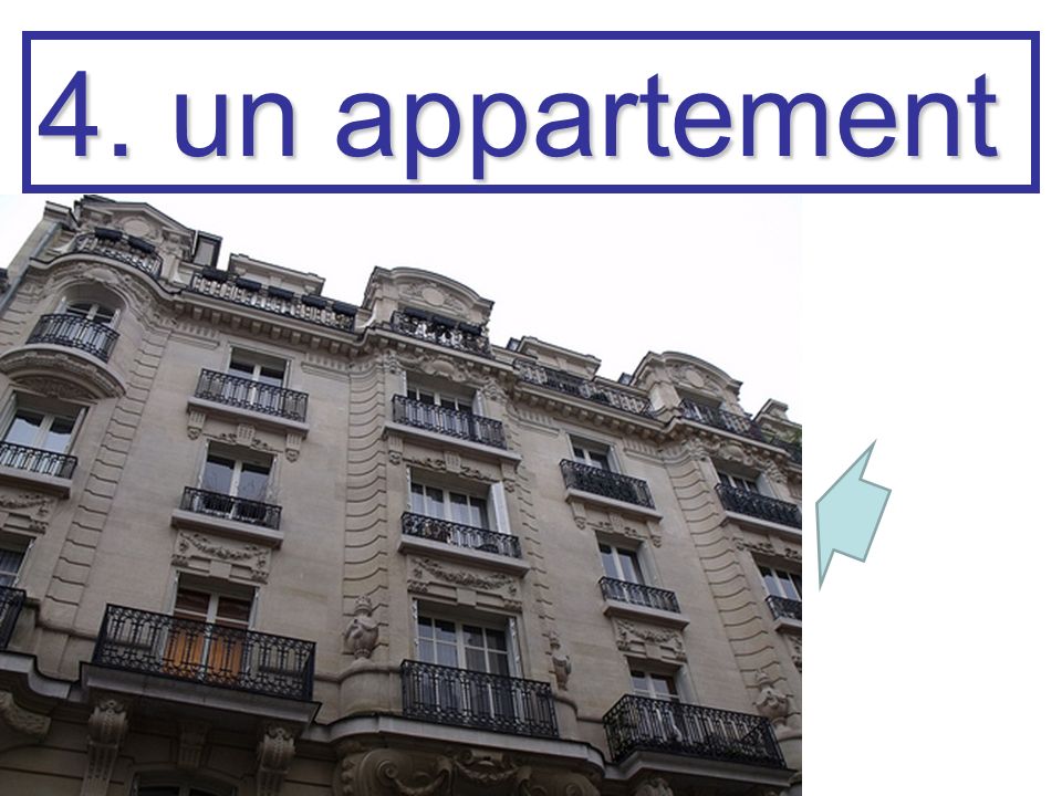 4. un appartement