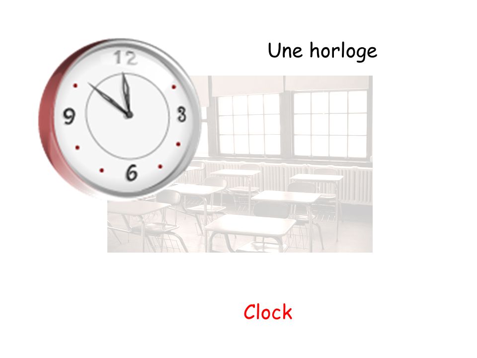 Une horloge Clock