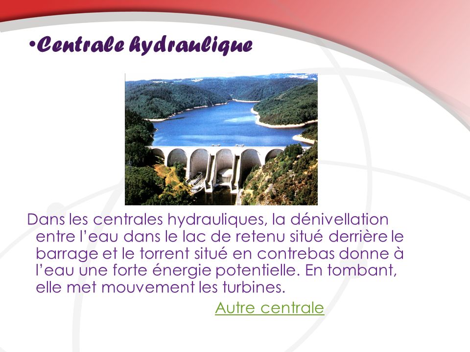 Centrale hydraulique
