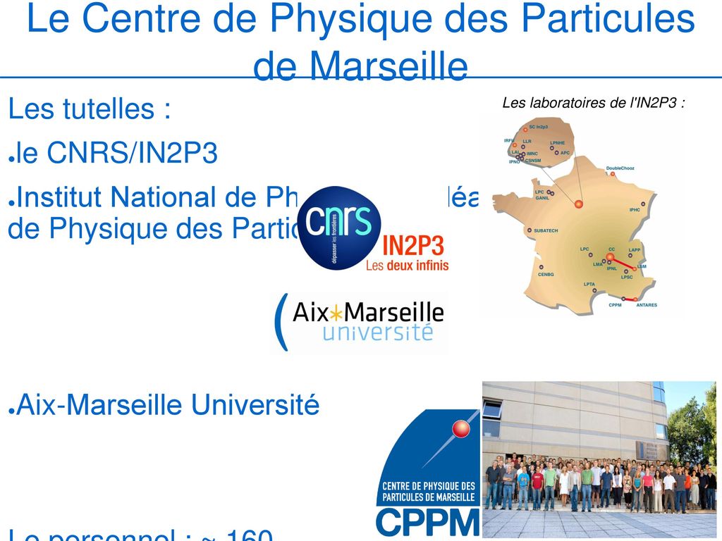 Le Centre de Physique des Particules de Marseille