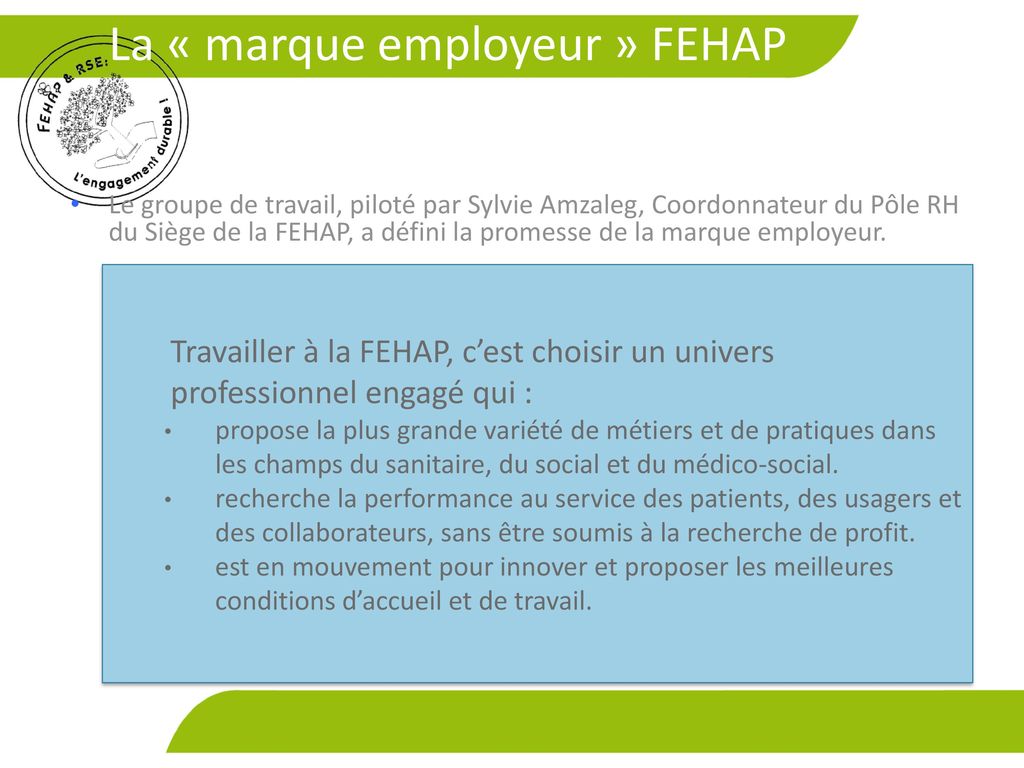 La « marque employeur » FEHAP