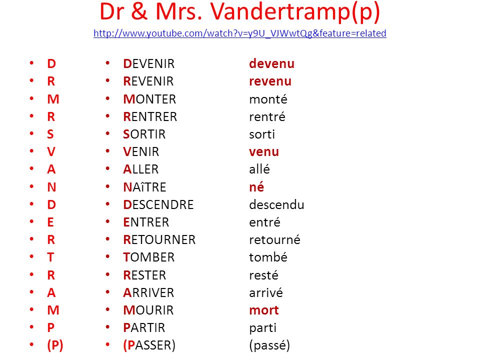 Dr & Mrs. Vandertramp(p)   youtube. com/watch