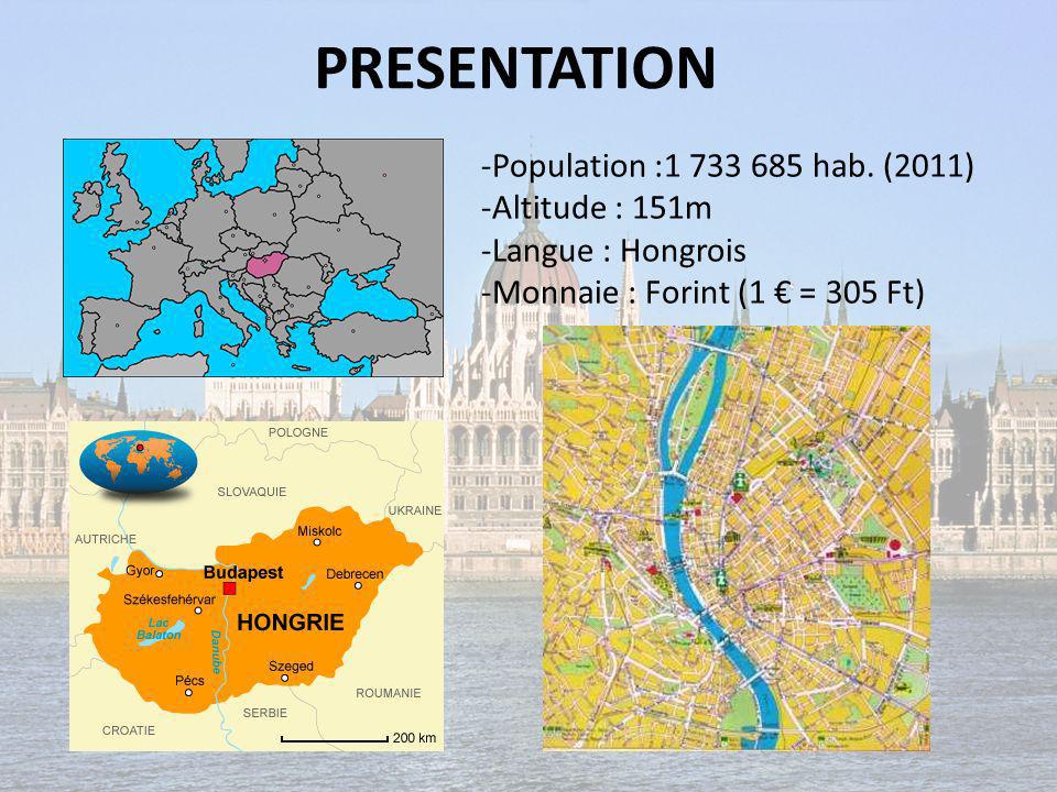 PRESENTATION -Population : hab. (2011) -Altitude : 151m