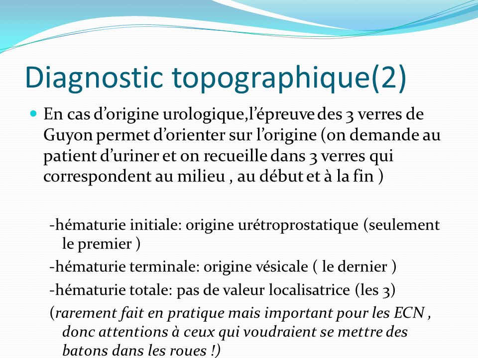 Diagnostic topographique(2)