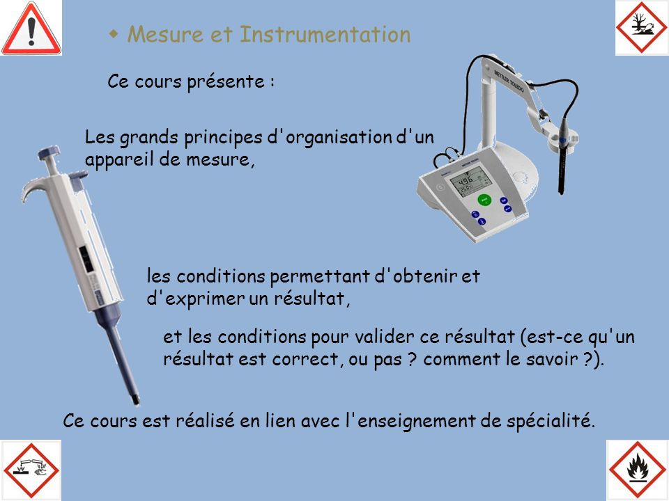  Mesure et Instrumentation