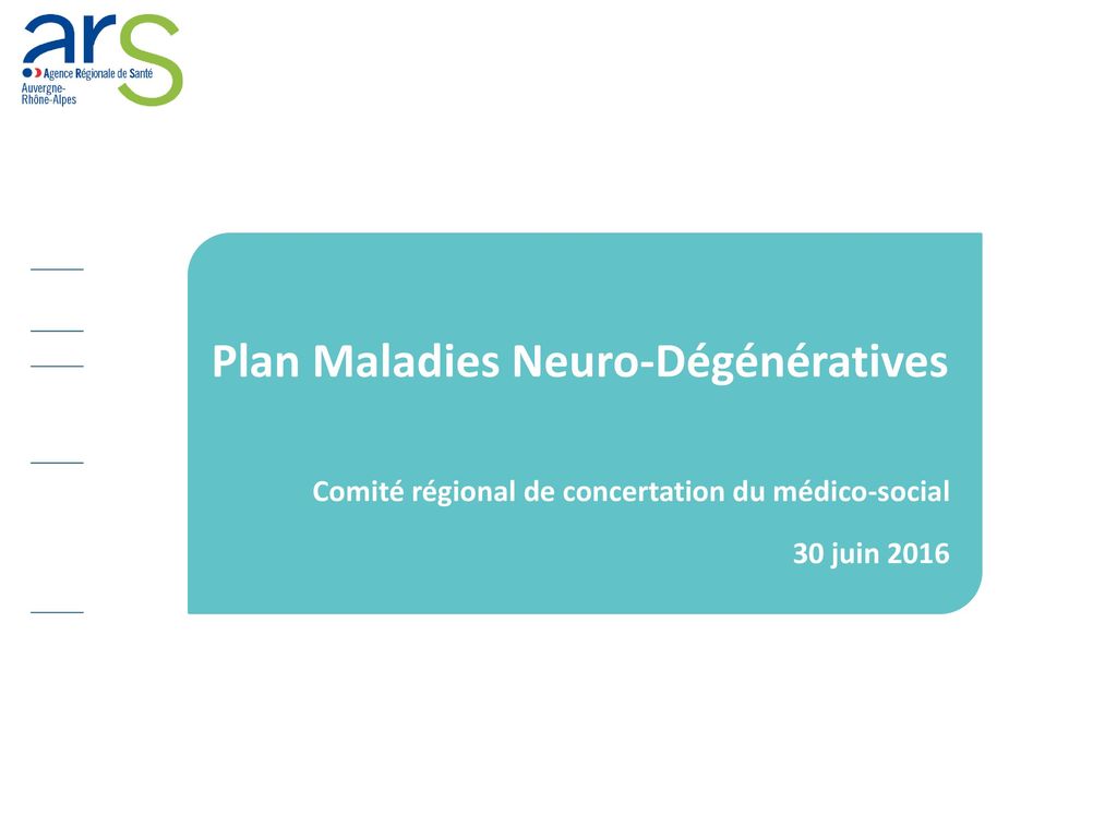 Plan Maladies Neuro-Dégénératives