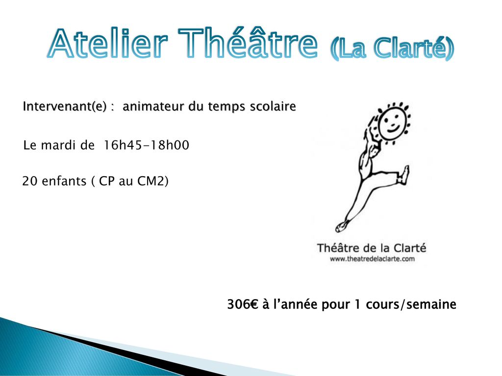 Atelier Théâtre (La Clarté)