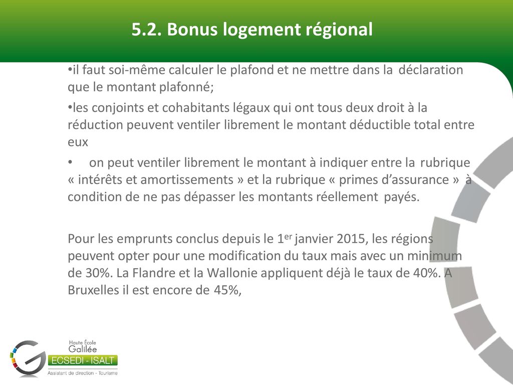 5.2. Bonus logement régional