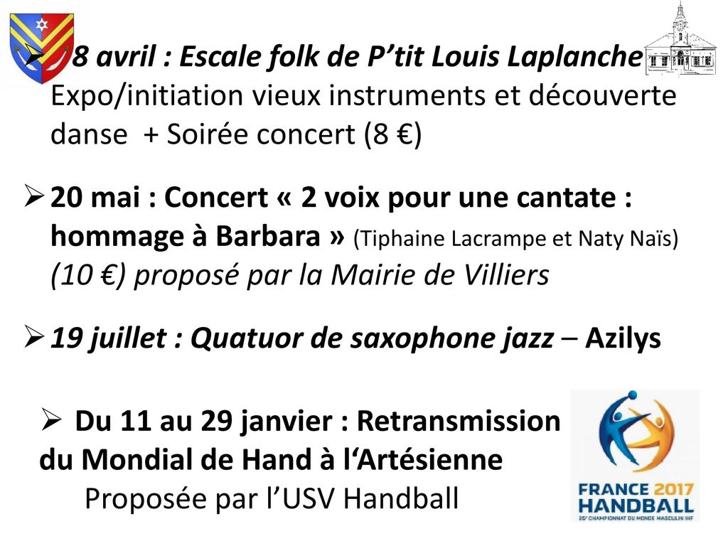 19 juillet : Quatuor de saxophone jazz – Azilys
