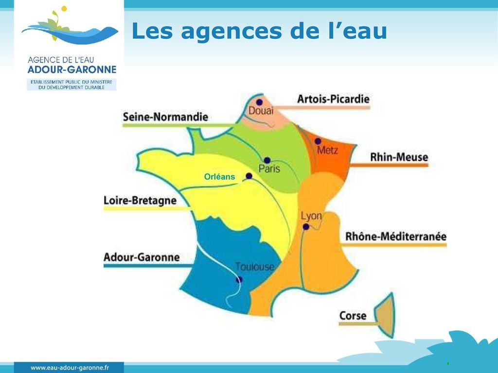 Les agences de l’eau Orléans