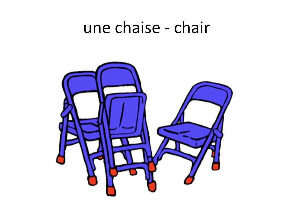 une chaise - chair
