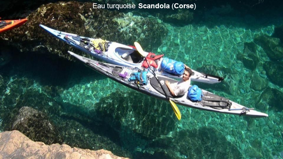 Eau turquoise Scandola (Corse)