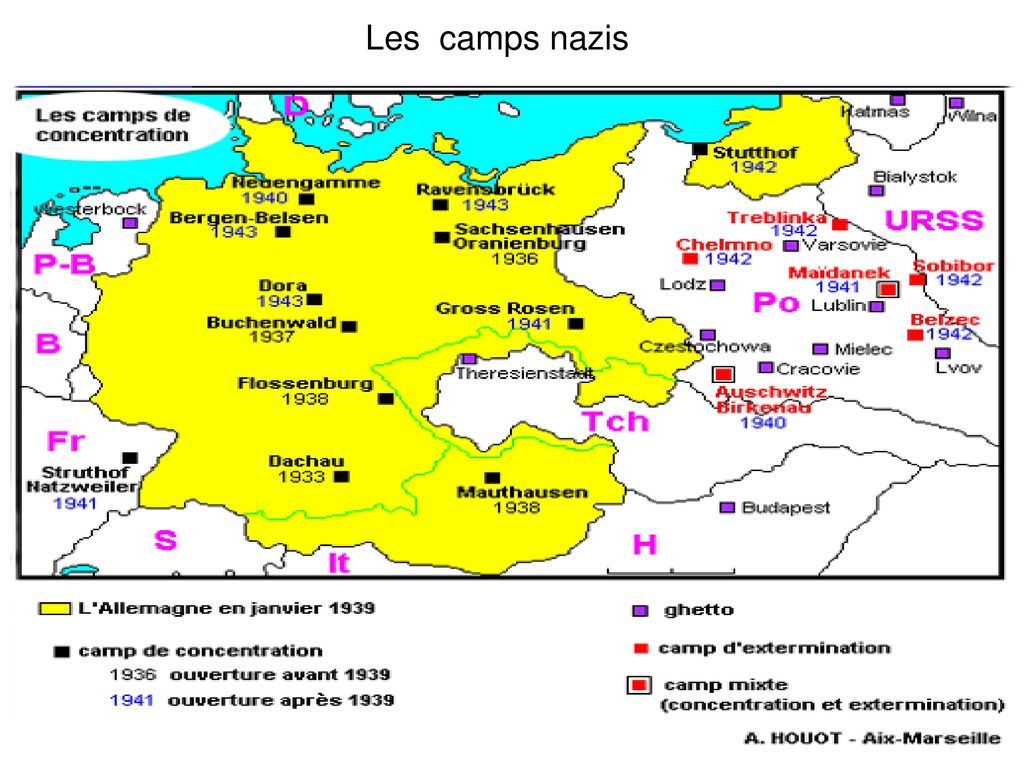 Les camps nazis