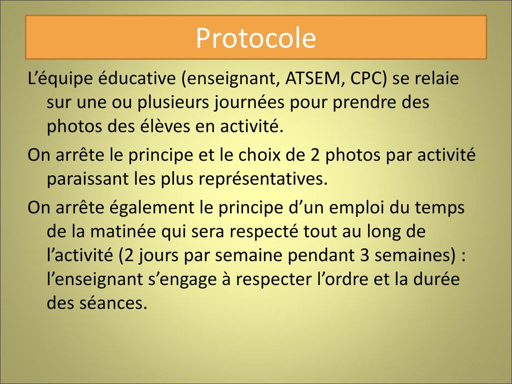 Protocole