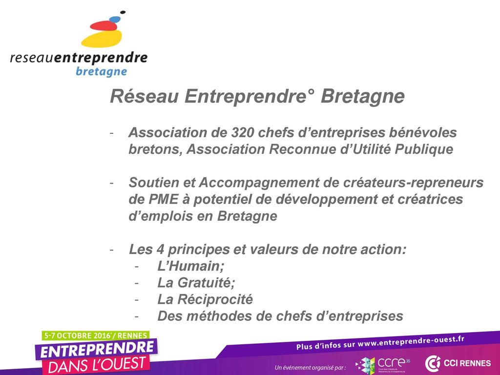 Réseau Entreprendre° Bretagne