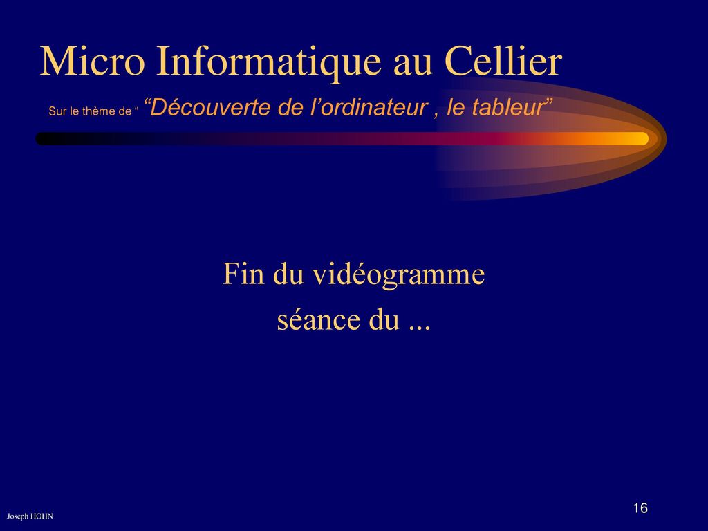 Micro Informatique au Cellier
