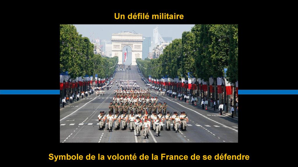 Symbole de la volonté de la France de se défendre