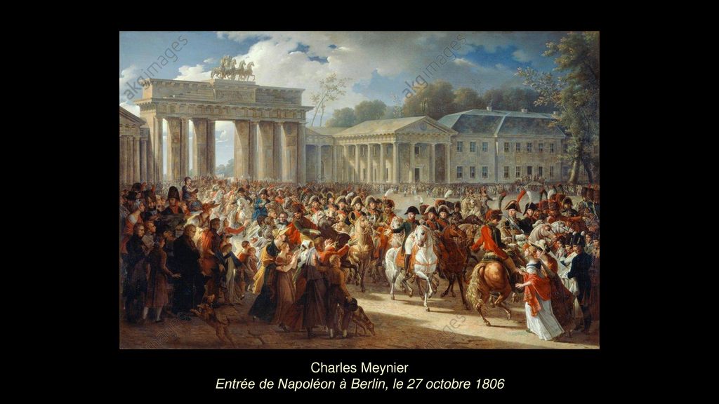 Charles Meynier Entrée de Napoléon à Berlin, le 27 octobre 1806