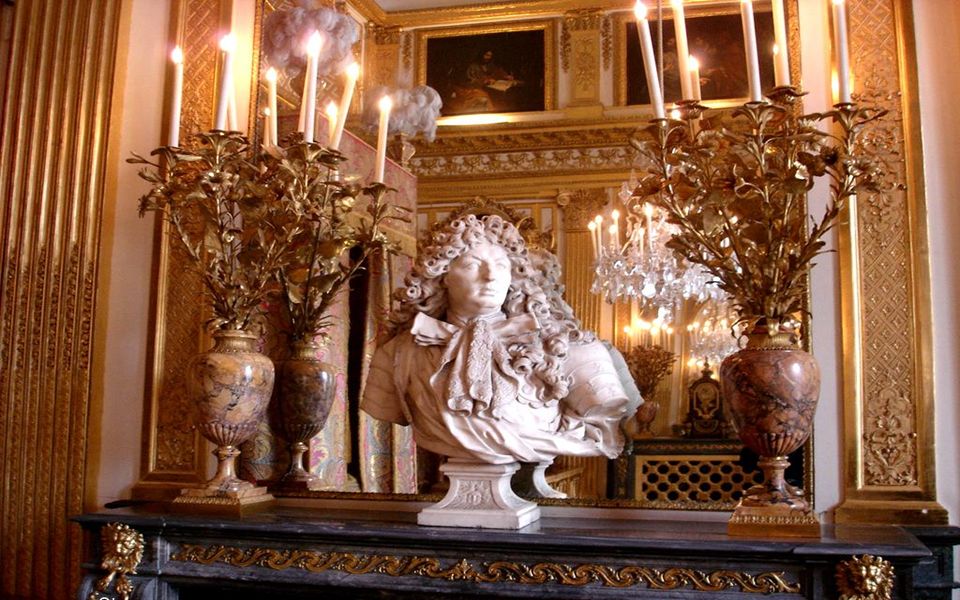 Chambre du Roi – Buste de louis XIV