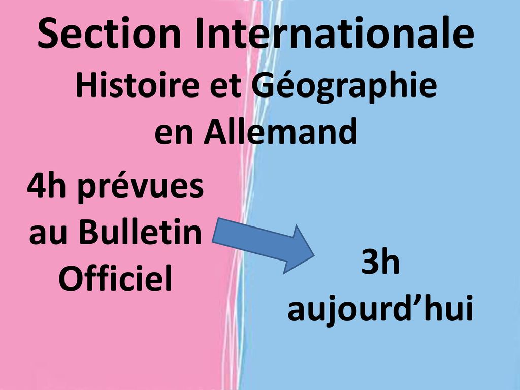 Section Internationale