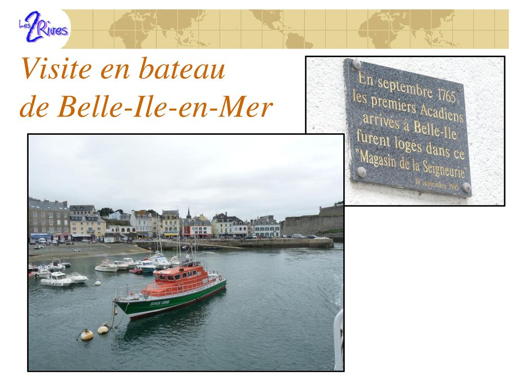 Visite en bateau de Belle-Ile-en-Mer