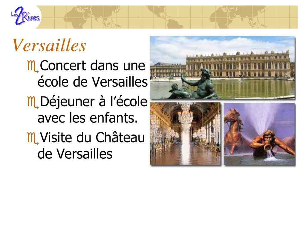 Versailles Concert dans une école de Versailles.