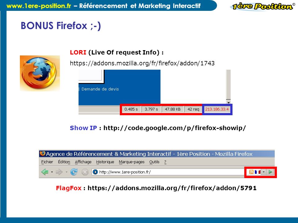 BONUS Firefox ;-) LORI (Live Of request Info) :
