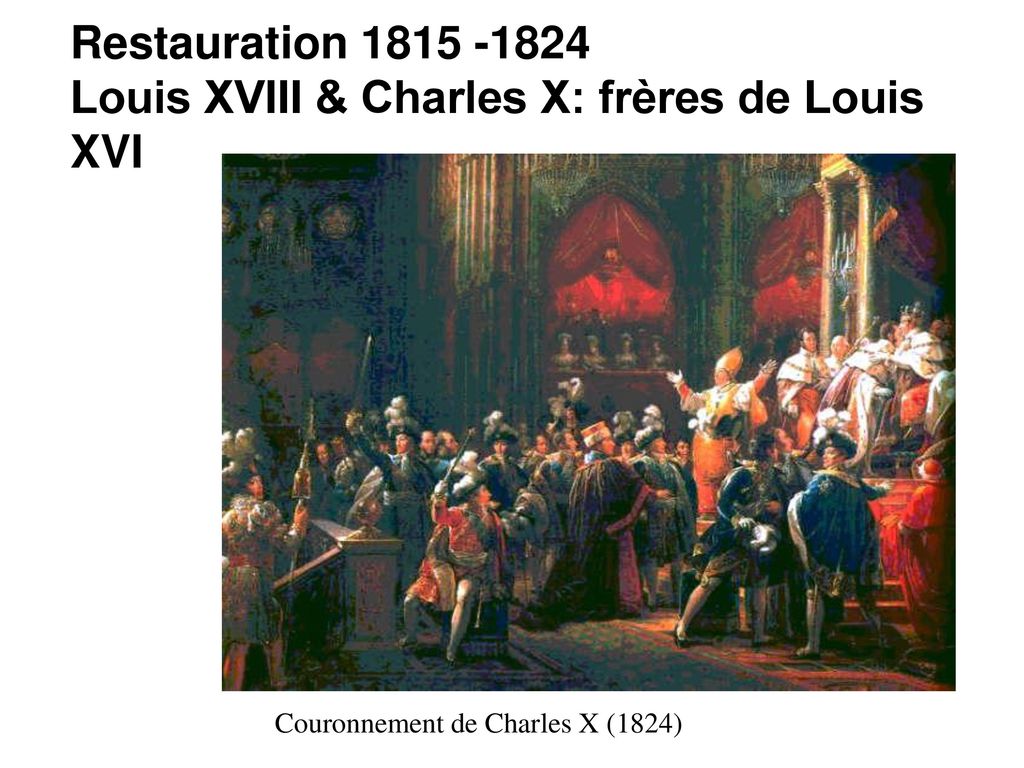 Louis XVIII & Charles X: frères de Louis XVI