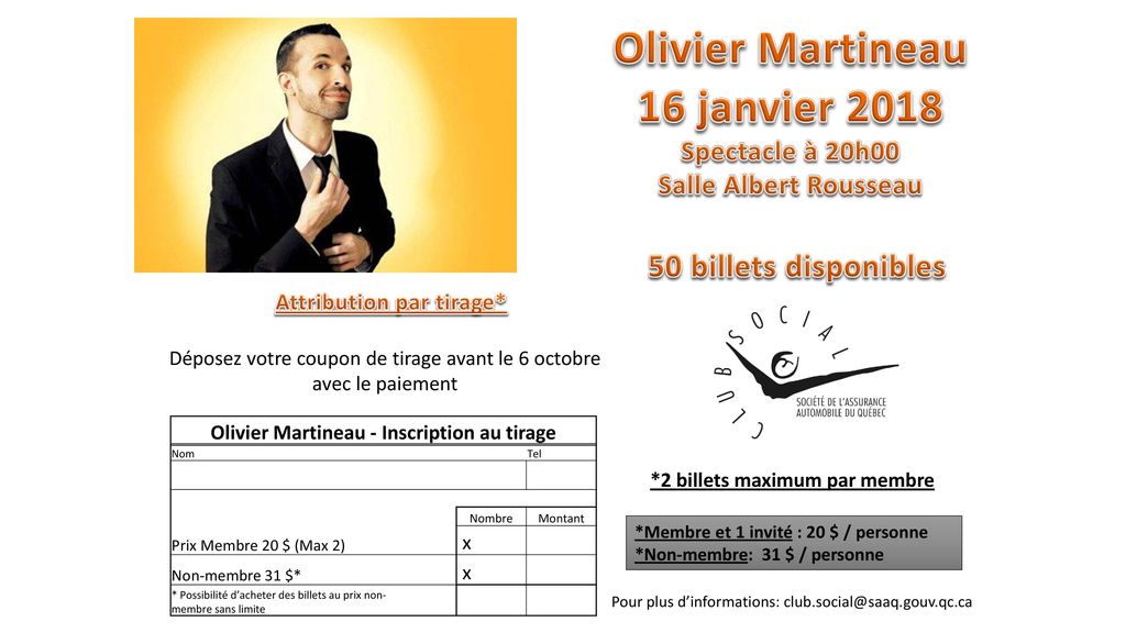 Olivier Martineau 16 janvier 2018