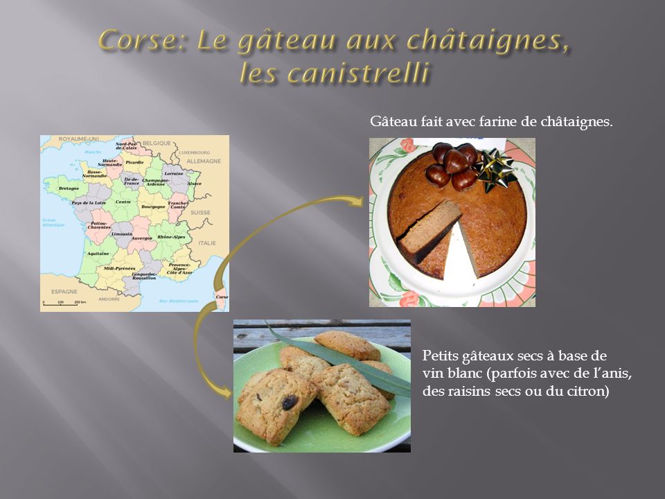Corse: Le gâteau aux châtaignes, les canistrelli